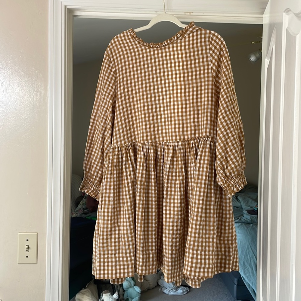 Free people gingham dress